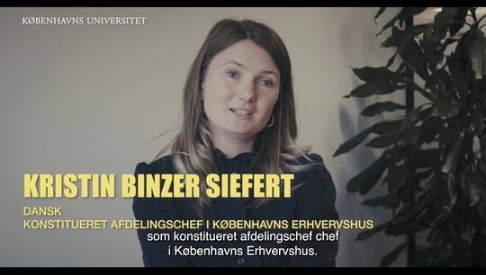 Kristin Binzer Siefert, Dansk, NorS karriereportræt