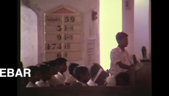 Christianity in Tranquebar. Raw footage from 1985