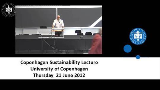 Sustainability Lecture: What sort of knowledge for what sort of politics?