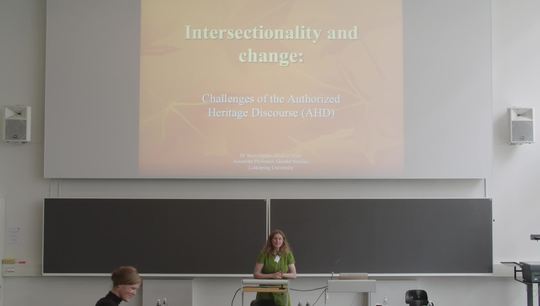 Keynote speech: Wera Grahn: Intersectionality and Change