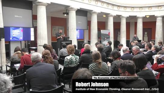 CIBS Conference: ROBERT JOHNSON Institute for New Economic Thinking, Eleanor Roosevelt Institute (USA)