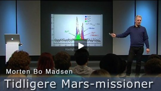 Foredrag med Morten Bo Madsen om Tidligere Mars-missioner