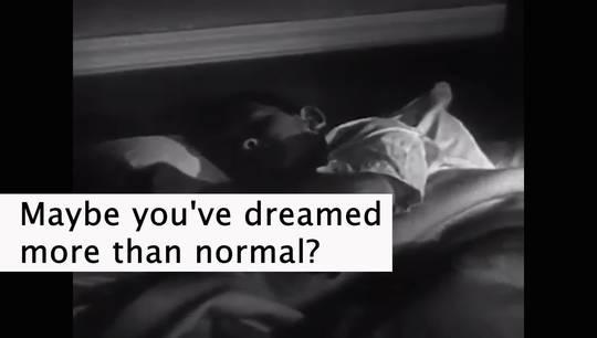 Did you sleep differently too during the corona quarantine?
