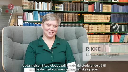 Mød Rikke: Underviser på Audiologopædi