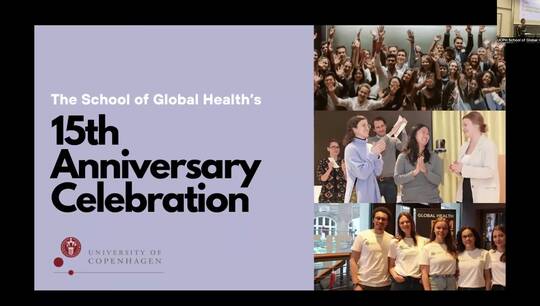 Looking Back and Giving Thanks - School of Global Health 15th Anniversary Celebration