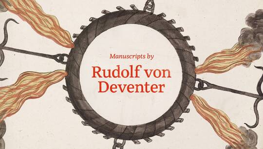 Manuscripts by Rudolf von Deventer