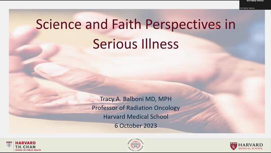 Tracy Balboni - Science and faith perspectives in serious illness -.mp4