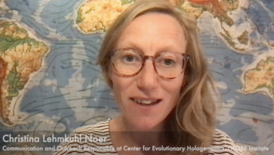 Meet Communication and Outreach Responsible Christina Noer at Center for Evolutionary Hologenomics.mp4