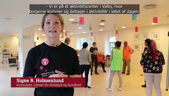 Valgfagsuge for SOSU Hovedstaden på aktivitetscenter i Valby