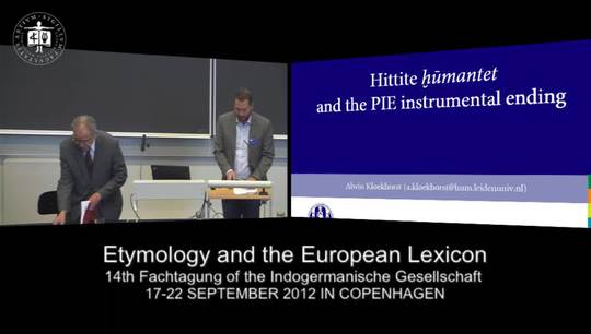 Etymology and the European Lexicon, Part 15: Hittite ẖūmantet and the PIE instrumental ending
