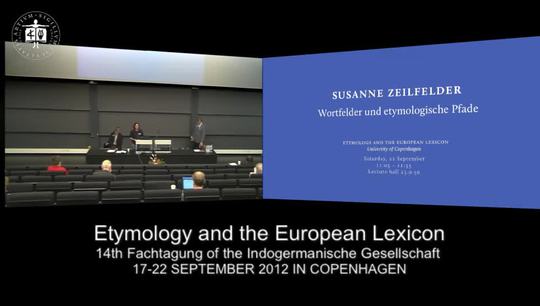 Etymology and the European Lexicon, Part 42: Wortfelder ind Etymologische Pfade